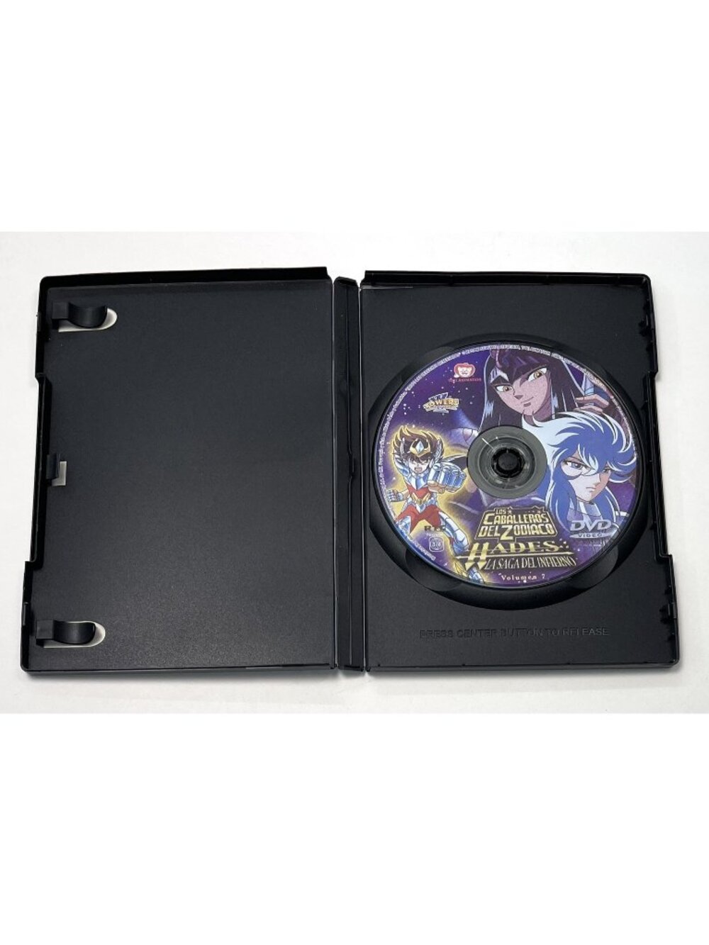 Los Caballeros Del Zodiaco Hades La Saga Del Infierno Volumen 7 DVD *Disc Only*
